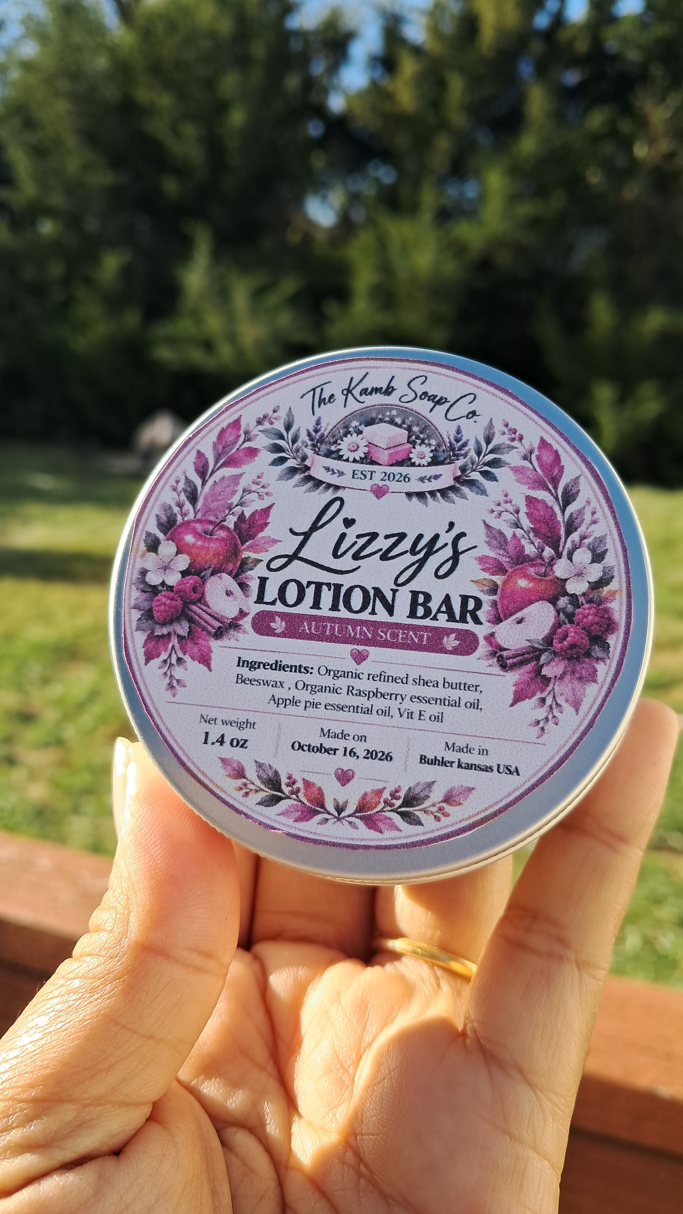 Lizzy's Lotion Bar